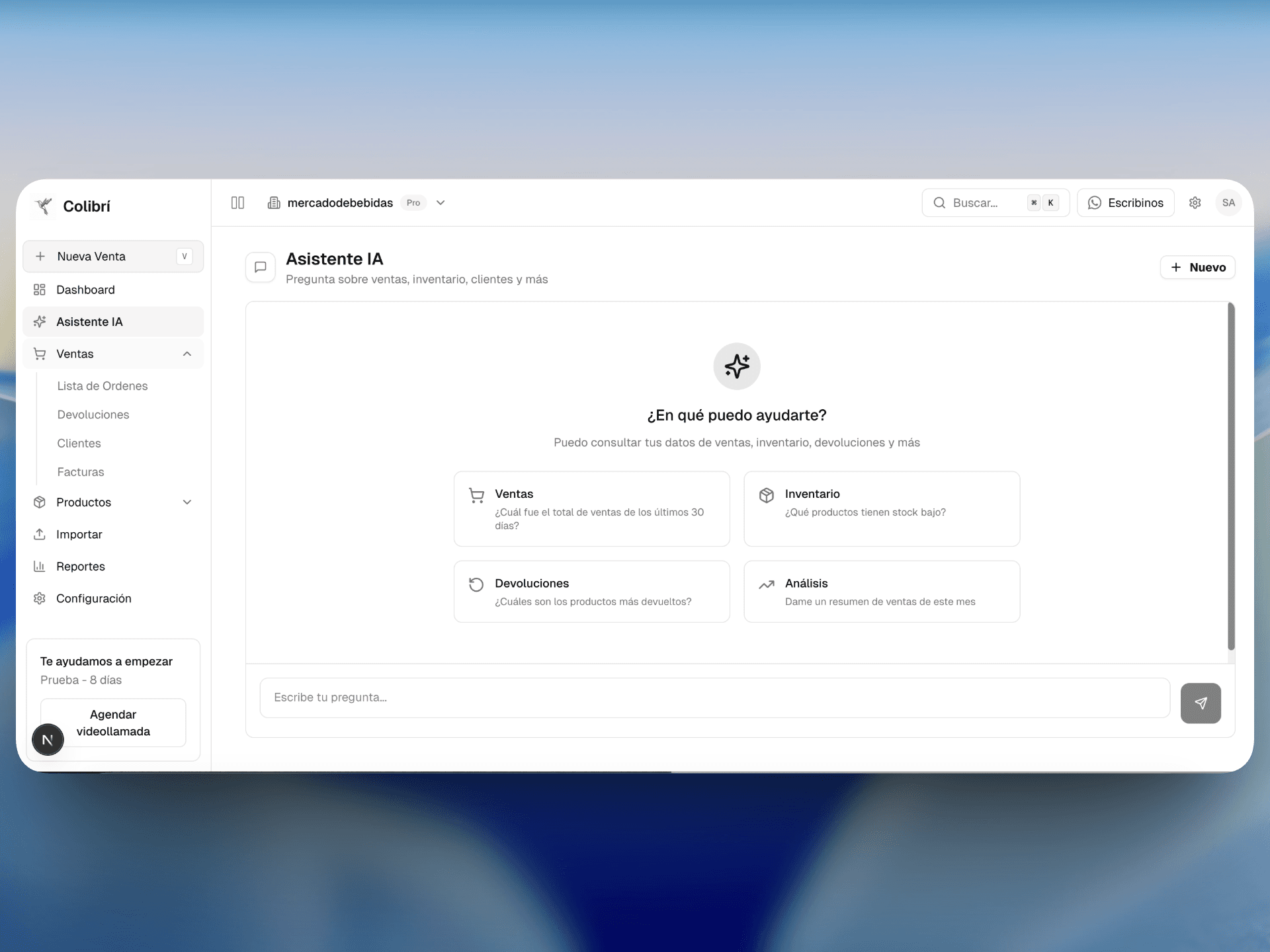 Asistente IA que trabaja para ti